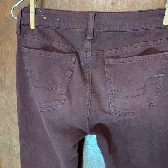 American Eagle jeggings plum/aubergine/eggplant - Picture 3 of 3